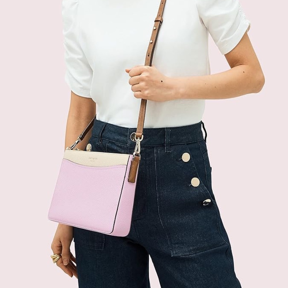 Kate Spade Blush and Ivory Crossbody Bag